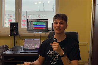 give you music production lessons in logic pro
