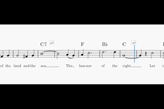 professional lead sheets with lyrics and chords