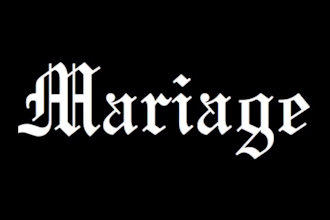design a professional logo in old english calligraphic font