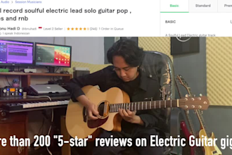 record soulful acoustic guitar pop , blues and rnb