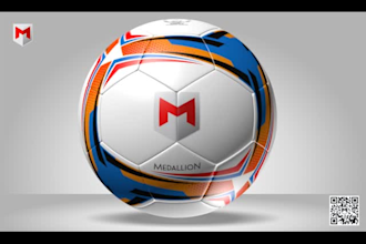 convert your design in stunning 3d soccer ball presentation