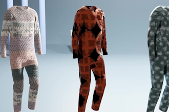 do 3d rendering for 3d product animation, 3d clothing mockup, garment, ecommerce