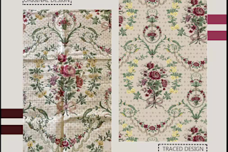 trace any design from your textile or image