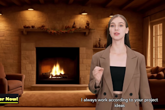 create ai spokespersons, ai presenter video in any languages