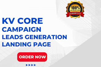 kvcore real estate website kvcore lead generation campaign