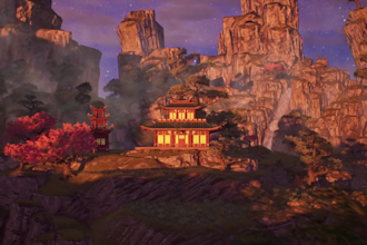 do 3d game environment 3d scene game level design game map in blender and maya