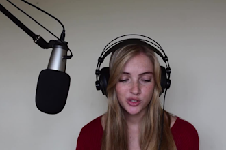 be your professional female vocalist