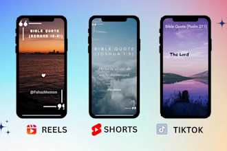 create 369 bible quotes and verses christian reels, shorts and tiktok