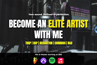 produce your full song with professional vocals and custom beat