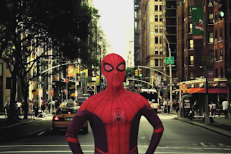 record video spiderman greeting, special message