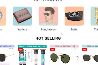 design functional business or e commerce wordpress website design