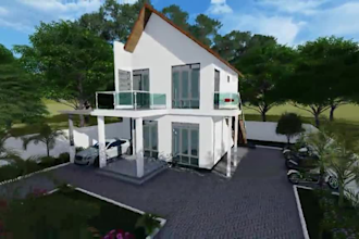 create exterior and rendering