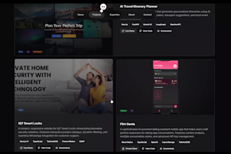 create full stack agentic website for your business