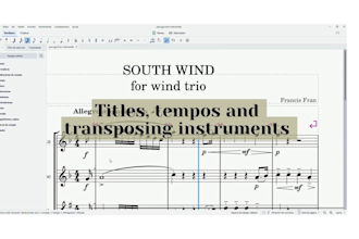 revise your sheet music