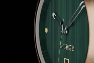 do 3d product animation, watch design, and jewelry modeling