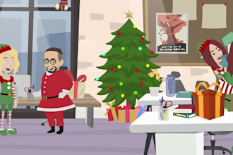 create custom 2d explainer videos