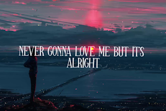 make an awesome animated lyric music video