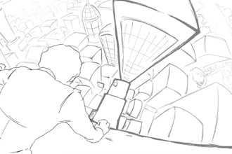 do 2d line art animation, frame by frame,  2d traditional animation
