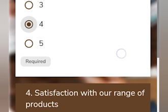 create professional online survey form for business