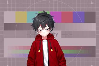 make vtuber model for ready for live stream