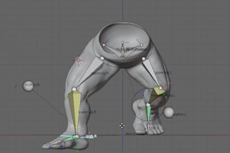 create realistic and stylized 3d character models and advanced rigging for games