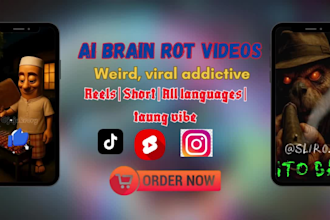 create any language italian  brain rot ai videos, taung stories, shorts, reels