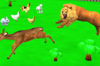 make hindi stories with animals for kids
