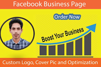 create fb business page and optimize fully