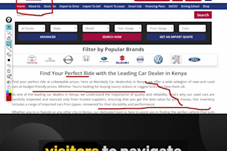 develop websites on wordpress, wix and custom HTML