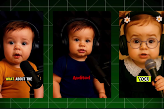make ai baby voice podcast shorts to help you go viral