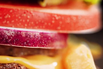 animate realistic 3d cgi food for restaurant marketing
