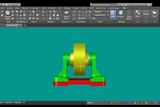 do 2d and 3d mechanical modeling in autocad