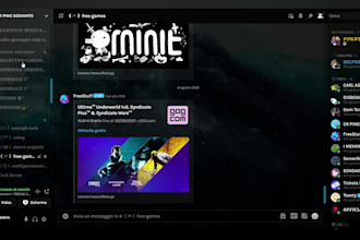 create a full discord server as you want