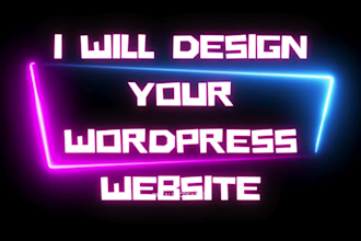 design professional dentist wordpress website  web developer or customize
