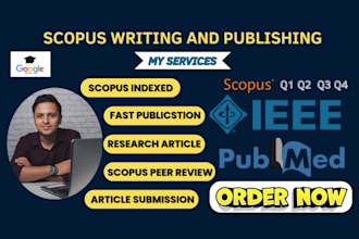 write, publish article in peer reviewed scopus scie ssci google scholar journal