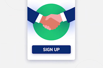 create professional fintech or payment app animation for your saas platform