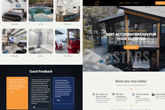 vacation website,  vacation rental ,airbnb website, property management website