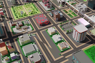make 3d environments for a game in unity, unreal, and roblox