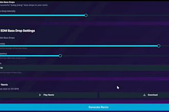 develop music app ai music generating web app music streaming app like suno