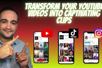 create  viral clips for tiktok, reels, youtube shorts from your podcast or video