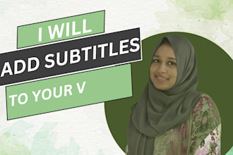 add accurate subtitles and closed captions to your videos