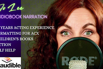 narrate and produce your multi character UK based audiobook