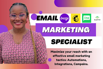 setup klaviyo email marketing flows mailchimp mailerlite design email template