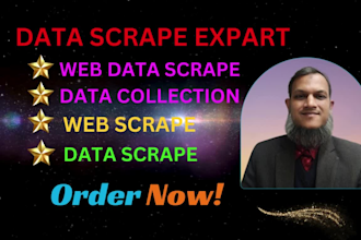 do data scraper with python