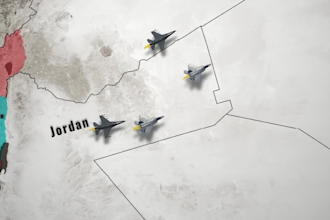 create documentary style map  animation
