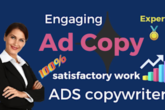 write facebook ad copywriting sales or social media ad copy