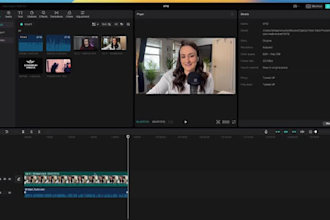 edit podcasts, vlogs, and interviews video for youtube or social media
