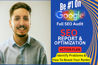 do a full SEO audit of your website with an action plan