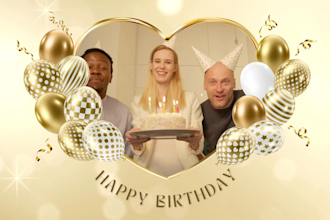 create photo slideshow, promo video, wedding slideshow video