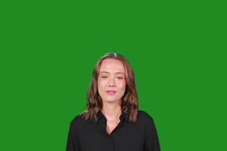 create a realistic ai video presenter